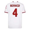 Camiseta de fútbol AC Milan Bennacer 4 2ª equipación 2022/23